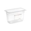 gastroHeSt - Gastronádoba 1/3 z Polypropylénu (Veľkosť: (880289) 2.5 L 65 mm)
