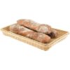 gastroHeSt - Košík z polyratanu (Veľkosť: GN 2/3 - 325x354x(H)65 mm (561126))
