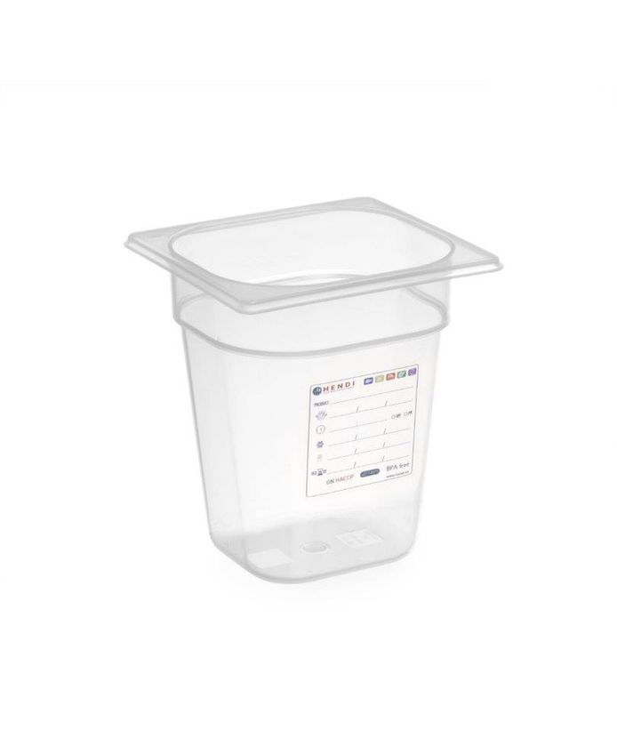 Gastronádoba 1/6 z Polypropylénu (Veľkosť: (880470) 1.6 L 100 mm)