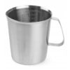 gastroHeSt - Oceľová odmerka so stupnicou (Veľkosť: ø90x(H)105 mm - objem 0.5 l (516102))