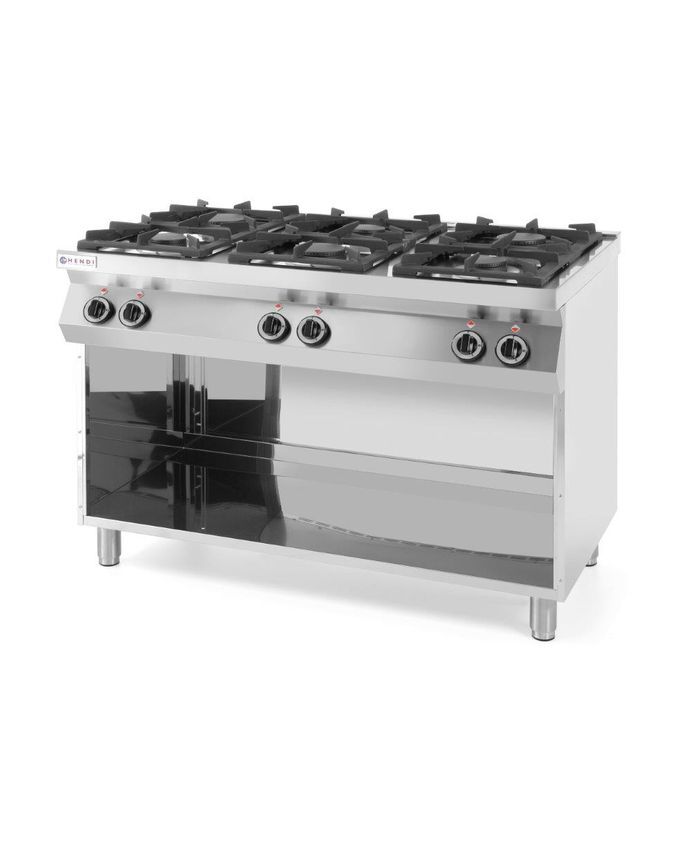 Plynové varidlo Kitchen line, 6 horákov