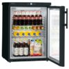 gastroHeSt - Chladnička FKUv 1613 Premium čierna, záruka 3 roky